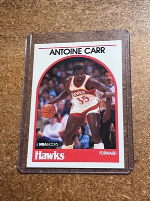 1989-90 NBA Hoops Basketball # 278 Antoine Carr - Image 1 of 2