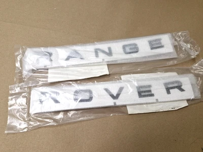 Logo distintivo cofano anteriore Range Rover Evoque LR09460 LR094559 2012-2018 originale - Immagine 1 di 4
