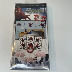 Marvel SpiderMan 3 Sandylion Home Decor. 34 Glow In The Dark Wall Stickers - Picture 1 of 7