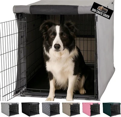 GORILLA GRIP Dog Crate Covers compatible 36"x23"x25" - Image 1 of 4