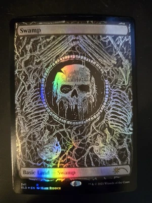 Swamp NM FOIL Secret Lair - Crushing Brutality MTG FREE SHIPPING - Image 1 of 2