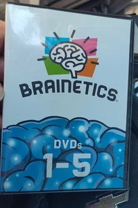 Sistema de Matemáticas y Memoria Brainetics 5 DVD Conjunto de Programa Mejorado Vol 1-5 - Imagen 1 de 2