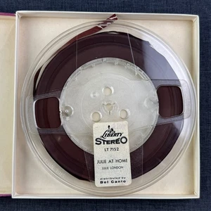 Julie London At Home Reel to Reel Tape 1960 7.5 IPS 4 Track Liberty LT-7152 READ - Bild 1 von 10