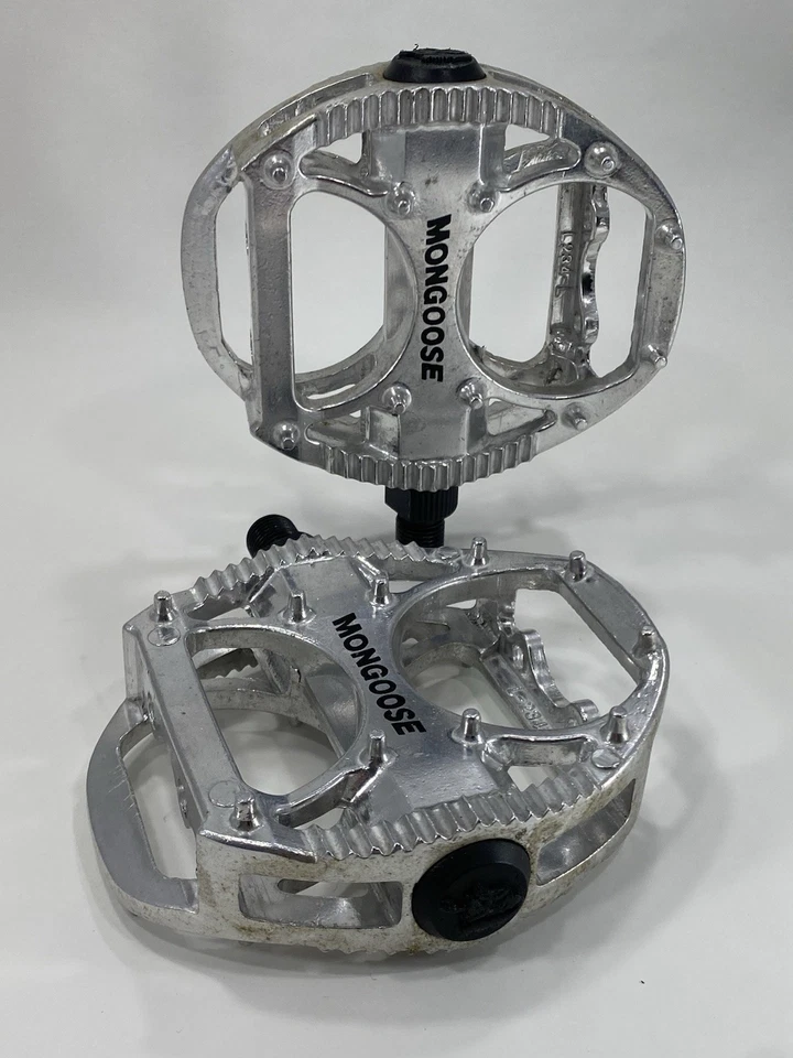 Pedales de Competición Mongoose de Colección 1/2 OPC Aleación L234 Old Mid School BMX Expert Foto 1 de 4