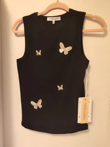 Sweet Rain Young Contemporary Stretchy Dressy Tank Top - Picture 1 of 12