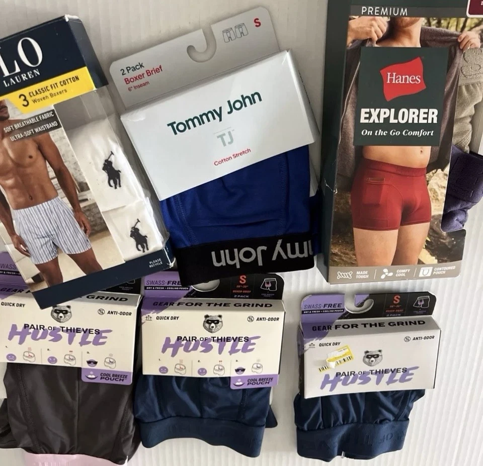 Lote de Boxers Talla S Foto 1 de 1