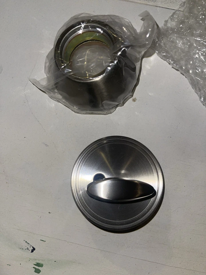 Cerradura de cerrojo de níquel/plata SCHLAGE LEGION JD60F MONOCILÍNDRICA con 2 llaves Foto 1 de 4