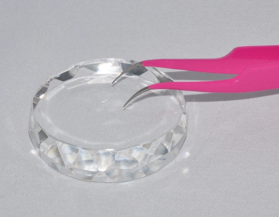 Soporte de pegamento de cristal / soporte de paleta adhesiva para extensiones de pestañas Foto 1 de 1