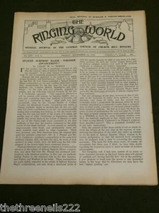 CAMPANOLOGY - THE RINGING WORLD - NOV 12 1954 - Bild 1 von 1