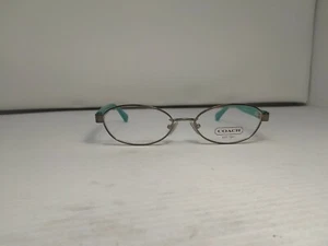 COACH HC 5032 9074   Dark Silver/Turquoise 50-16-135 FLEX HINGES 3148 - Picture 1 of 5