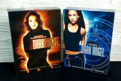DVD Lot Dark Angel TV Series Jessica Alba Season 1 2 Complete Series Y2K OOP Foto 1 de 4