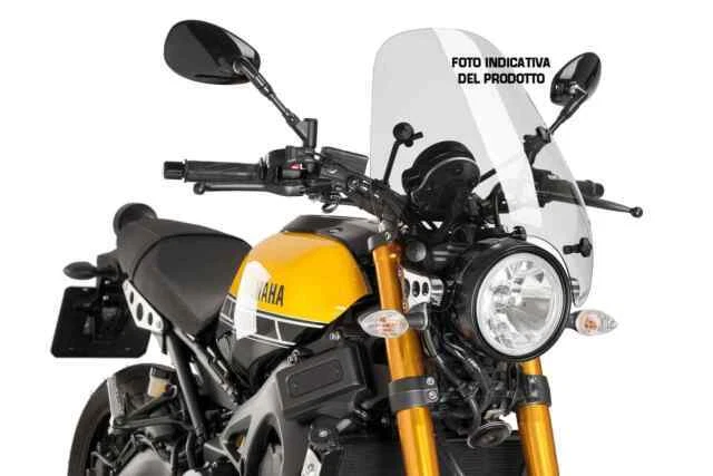 PUIG Custom I Parabrezza per Triumph Bonneville 2002 - Trasparente