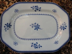 Blue White Copeland SPODE England New Stone Gloucester Platter 12 in - Picture 1 of 10