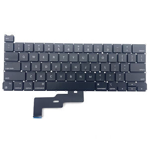 Schwarze Tastatur mit nicht hintergrundbeleuchtetem Ersatz für MacBook Pro 13" M1 A2338 2020 US