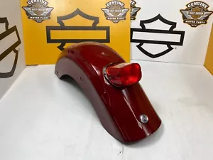 🔥14-23 OEM Harley Touring Rear Fender & Tail light billiard red🔥 - Picture 1 of 11