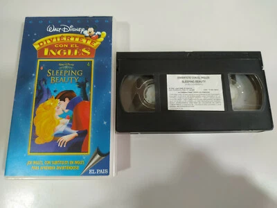 Sleeping Beauty Walt Disney Diviértete Con Inglés Vhs English Subtítulos 2T - Image 1 of 4