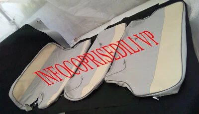 FIAT 1100 103 TV COPRISEDILI SERIE COMPLETA  ABEIGE 4d-5E bordino GRIGIO SCURO  Foto 1 de 4