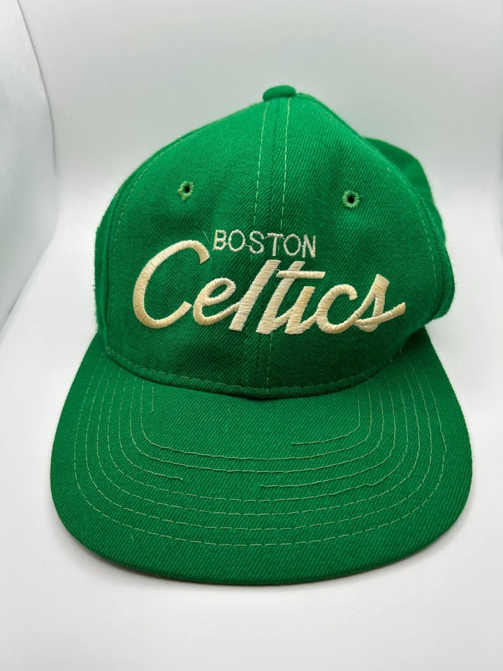 De colección Boston Celtics Sombrero Para Hombres Snapback Lana Deportes Especialidades Guión NBA LEER Foto 1 de 4