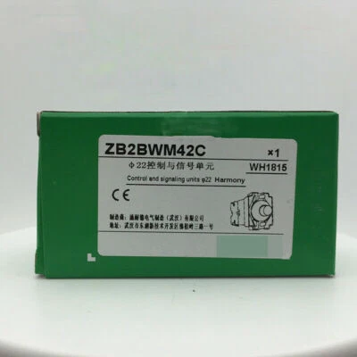 Bouton poussoir à voyant ZB2-BWM42C série Schneider  Harmony rouge 220v neuf - Photo 1/2