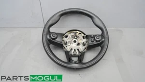 18-20 FIAT 500L STEERING WHEEL WITH ACCESSORY CONTROL BLACK LEATHER OEM - Foto 1 di 13