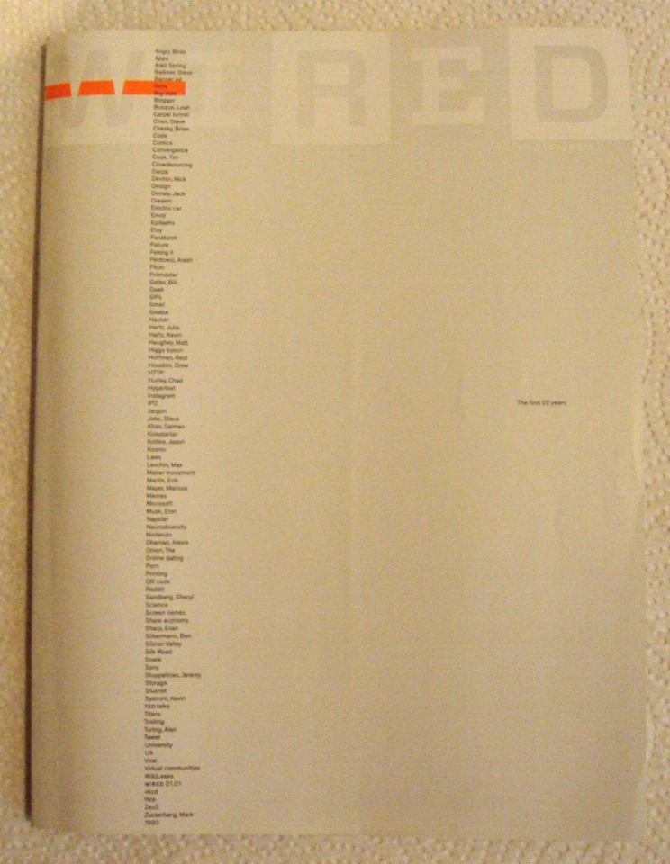 Revista Wired - Mayo 2013 Foto 1 de 1