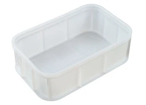 Contenedor de almacenamiento de plástico apilable Nally IH046 46 litros resistente acanalado - Imagen 1 de 2
