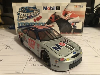 NASCAR Jeremy Mayfield 1999 Mobil 1 / Kentucky Derby 1/24 Diecast - Image 1 of 4