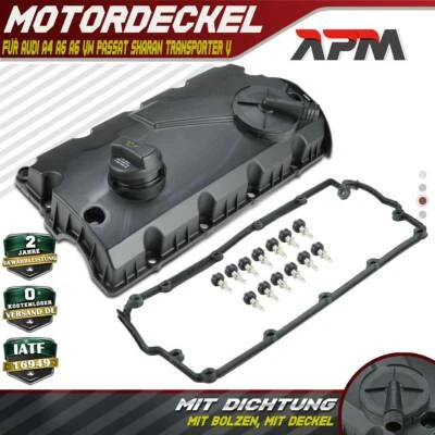 Ventildeckel für Audi A4 8E A6 VW Passat Sharan Transporter T5 1.9 2.0 TDI Skoda - Bild 1 von 4