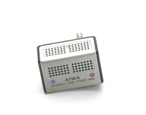 Aiwa Stereo One Point Microphone For Tape Recorder. Made In Japan. - Picture 1 of 2