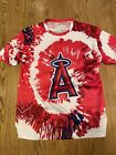 MLB Los Angeles Angels Tie Dye SGA Athletic T-Shirt Size XL New