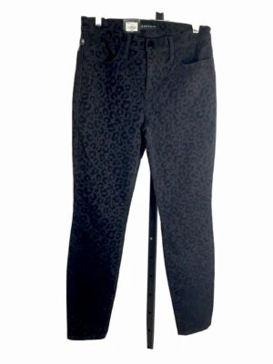 Pantalones de mezclilla Rock & Republic para mujer nuevos con etiquetas Kashmiere texturizados tiro medio talla 10M Foto 1 de 4