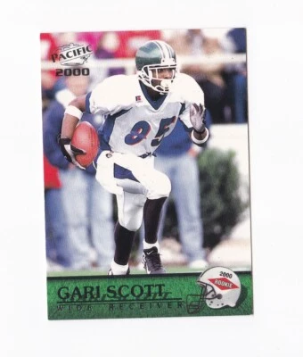 2000 Pacific #440 Gari Scott RC Michigan State Philadelphia Eagles - Image 1 of 2