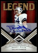 2010 Panini Limited Monikers Randy White Auto /25 Dallas Cowboys #146