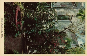 Vintage New Orleans Patio Toulouse St Maison de Ville LA Postcard - Picture 1 of 2