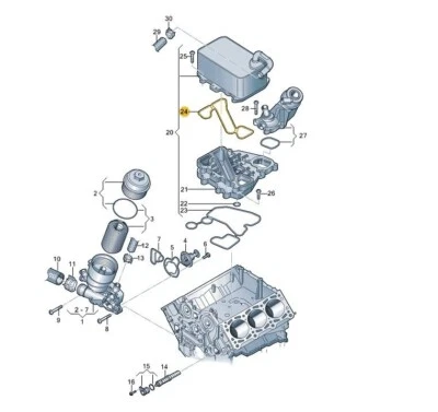 VAG Original set 3.0TDi 059121737AM,059121506H, 059117070 - Bild 1 von 4