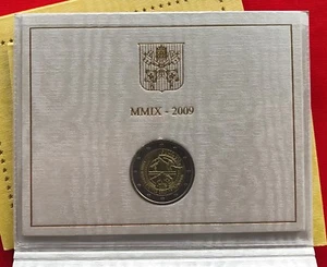 Vatican 2 euro 2009 "Year of Astronomy" BiMetallic coin UNC - Picture 1 of 5