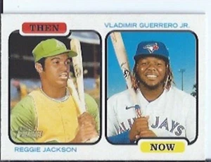 R.Jackson / V. Guerrero 2022 Topps Heritage Then & Now - Picture 1 of 1