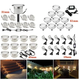6-20er Set LED Bodenstrahler Bodeneinbauleuchte Feuchtraum Außenleuchte Minispot - Bild 1 von 22