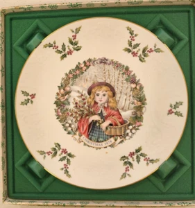 Royal Doulton Reino Unido 1978 Navidad Plato Coleccionista - 1º en Serie - Imagen 1 de 2