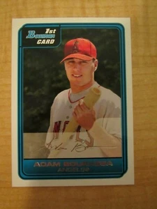 2006 Bowman Prospect White Baseball Adam Bourassa 005/120 #B81 Anaheim Angeles - Picture 1 of 2
