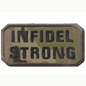 MSM INFIDEL FUERTE PARCHE DE BUCLE DE GANCHO TÁCTICO INSIGNIA EMBORDERADA CP BOSQUE OSCURO*K - Imagen 1 de 3
