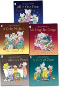 The Large Family Collection, NEW x5 paperbacks, Jill Murphy Kids Childrens Set