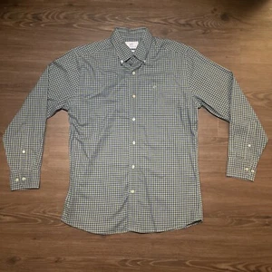 Southern Tide Medium Classic Fit Button Down blau/grün L/S Baumwollmischung Hemd - Bild 1 von 6