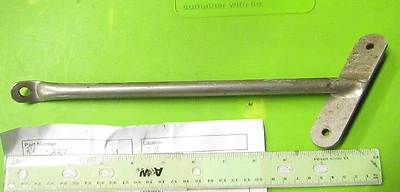 Suporte de montagem de carenagem Rickman NOS 500 e 750 CR CB KZ p/n RK1-227 RK1227 - Imagem 1 de 4