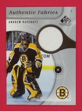 2005-06 SP Game Used Authentic Fabrics - Pick Your Card