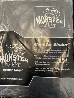 Fichário de cartas Scary Good Monster 9 Pocket 360 - Imagem 1 de 4