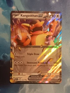 Kangaskhan ex - 115/165 - Scharlachrot & Violett 151 - Double Rare - Pokemon Karte - Bild 1 von 2