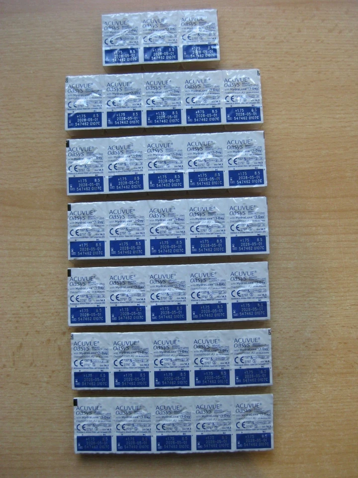 33 Tageslinsen Acuvue Oasys +1,75 / MHD 05/2028 / neu - Bild 1 von 1