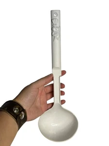 Vintage 1993 Pillsbury Doughboy Plastic Ladle Spoon | White Kitchen Utensil - Picture 1 of 6