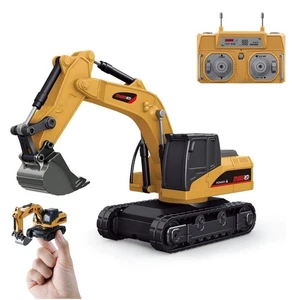 1/64 Remote Control Excavator,2.4Ghz Remote Control Construction Vehicles wit... - Picture 1 of 11